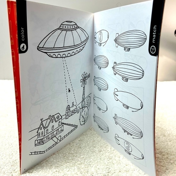 Crocodile Creek "Things That Fly" Color, Draw, Match Dot-to-Dot Activity Book - Picture 7 of 9